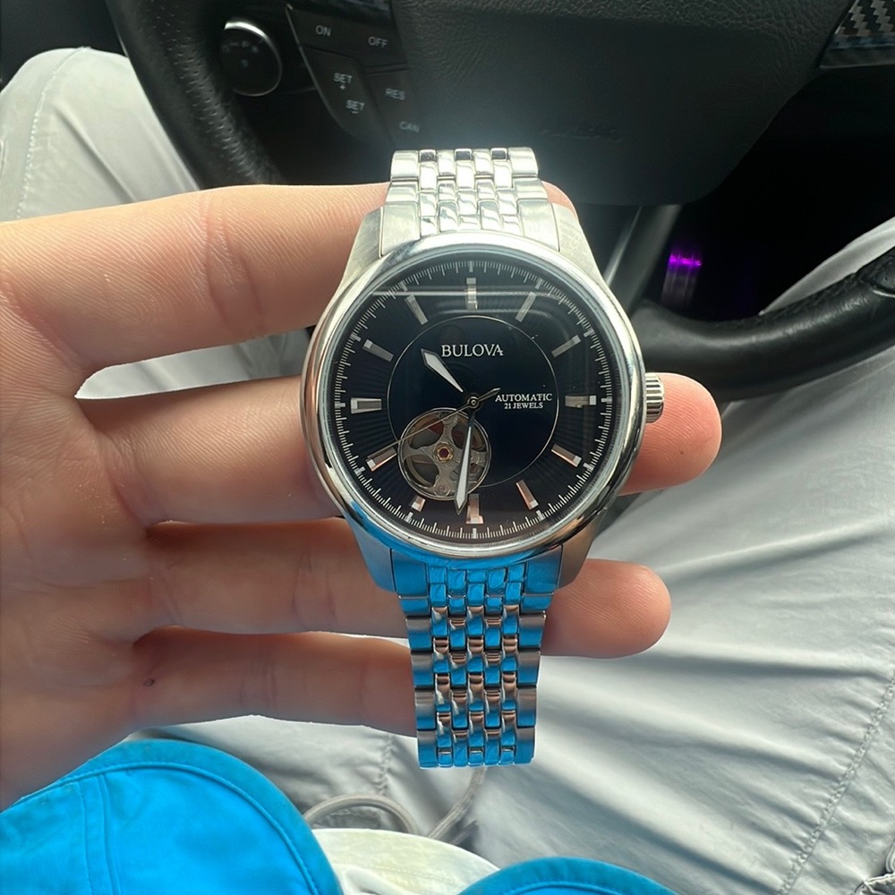 Men’s Bulova 21 Jewels Automatic Watch Gem